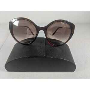 Prada SPR 18U Sunglasses, 2AU-4P0 Havana Brown Gold 55-19-145 With Case